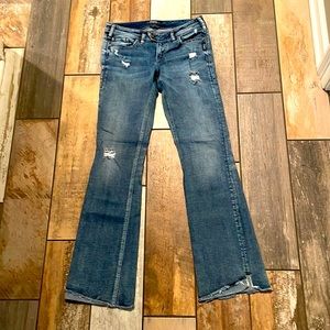Silver “Tuesday” jeans size 28